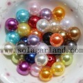 Groothandel ronde imitatie acryl parel ronde spacer losse bedels kralen DIY sieraden