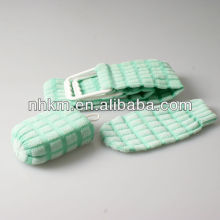 Green Mesh Soft Nylon Bath Belt Scrubber Bath Sponges set