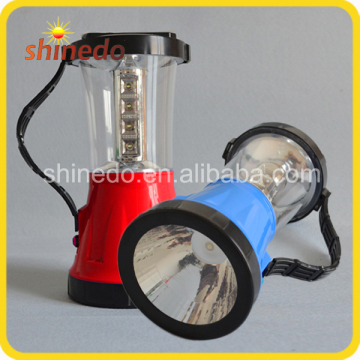 17 led silver camp light with ABS