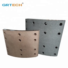 Green material truck drum brake shoe lining material