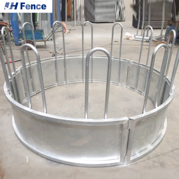 Steel Livestock Equipment: Hay Feeders for Cattle and Horses