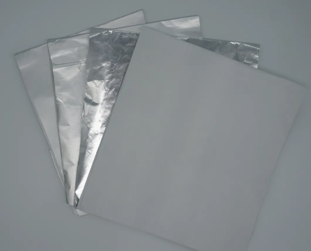 Soft Aluminum Foil Food Wrapping Paper Rolls for Butter Paper