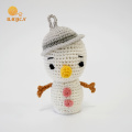 Giocattoli per bambini pupazzo di neve farciti all&#39;uncinetto amigurumi super morbidi