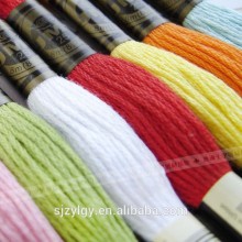 JMG brand cotton thread 100% cotton cross stitch thread embroidery cotton thread with 447 DMC colors