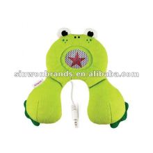 frog shape music plush speaker pillow