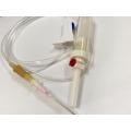 Set monouso per trasfusioni di sangue sterile