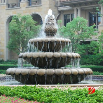 big granite water fountains