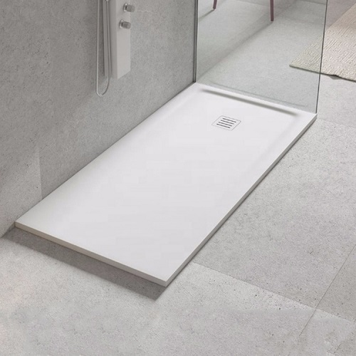 31X31 Shower Pan Matt Finish Faux Cast Stone Shower Base