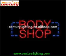 BODY SHOP animated led sign