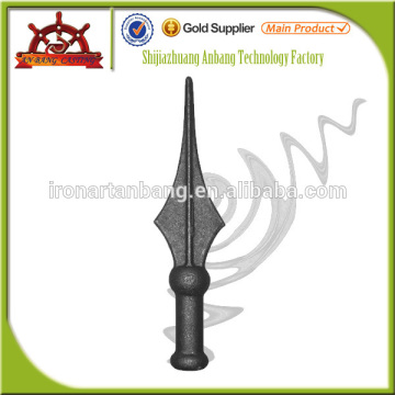 spearhead wrought iron spears