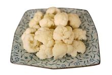 18 Months Shelf Life Iqf Frozen Cauliflower Florets , Healthy Frozen Vegetables