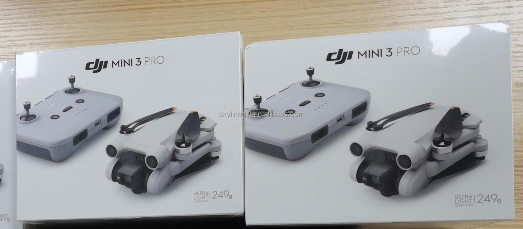 DJI Mini 3 pro drone with RC-N1 controller + fly more kit plus for mini 3 drone with 47-min max flight time
