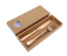 Wedding Stainless Knife and Fork Set in Box