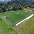 Fußballfußballfeld Künstliche Gras