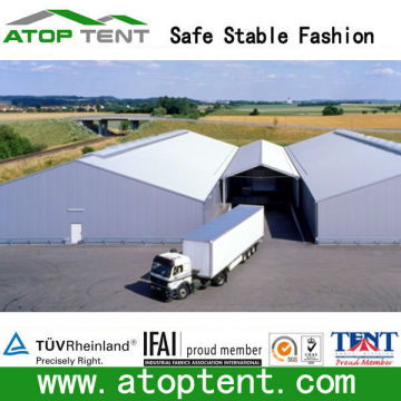 big industrial warehouse tents