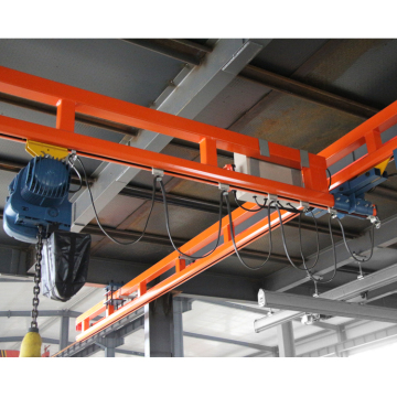 China Factory Rigid Track Light Crane 1000 kg for Workshop Warehouse