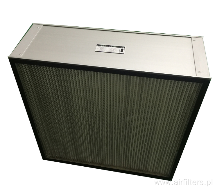 High Effective Air Filter With Partition