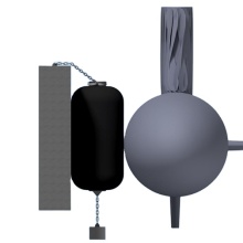 Hydro-Pneumatic Rubber Fenders for Marine Energy Absorption and Docking