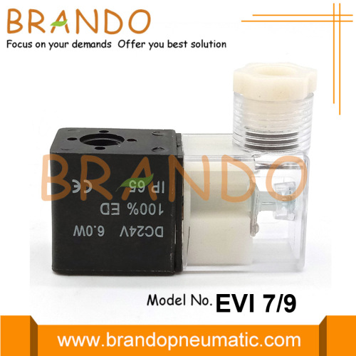 AMISCO Type Solenoid Coil EVI 7/9 24VDC 6W