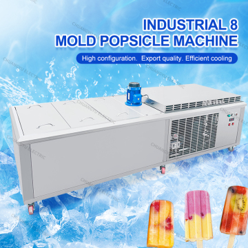 Eco-Friendly 8 Molds Popsicle Stick Cream Ice Loly Making Machine for Sale