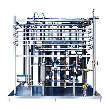 Sterilization And Homogenization Plate Pasteurizer System / plate pasteurizer