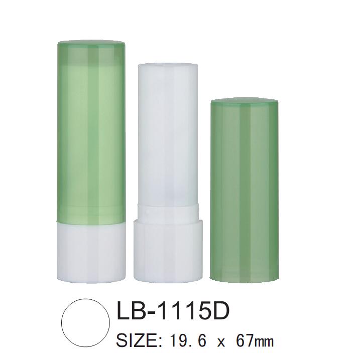 Contenitore in balsamo per labbra rotondi in plastica LB-1115D