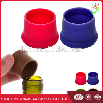 China wholesale silicone bottle stopper, silicone rubber wine bottle stopper