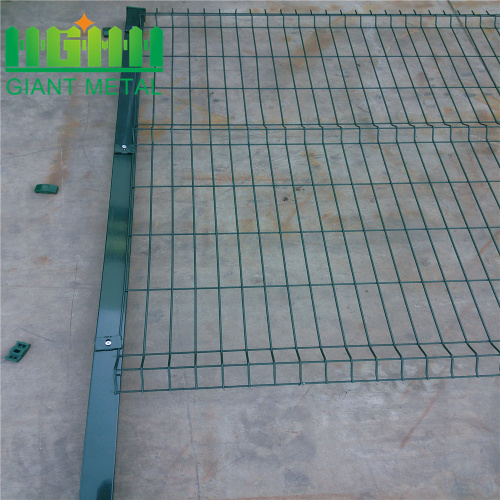 PVC Triangle Bend 3D Welded Wire Mesh Fence