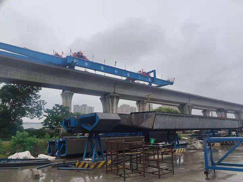 Formulaire segmentaire de la poutre en acier de pont en acier