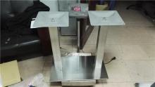 Rectangle S/S Table Base Stainless Steel Base Double Pole Bar Table Base 700x400xH720mm S.S Table Base
