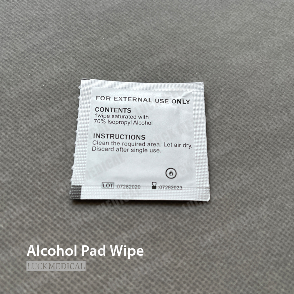 Medical Wipe Pad Alcohol Isopropyl