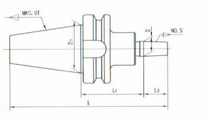 BT DRILL CHUCK ARBOR1