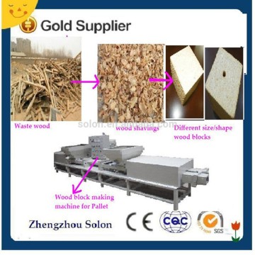 wood sawdust block making machine/balsa wood block/wood chopping block