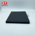 Custom Matte Black Paper A4 File Box