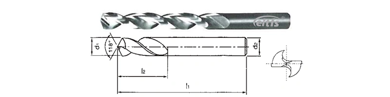 High Precision Tungsten Carbide Center Drill Bits for High Metal