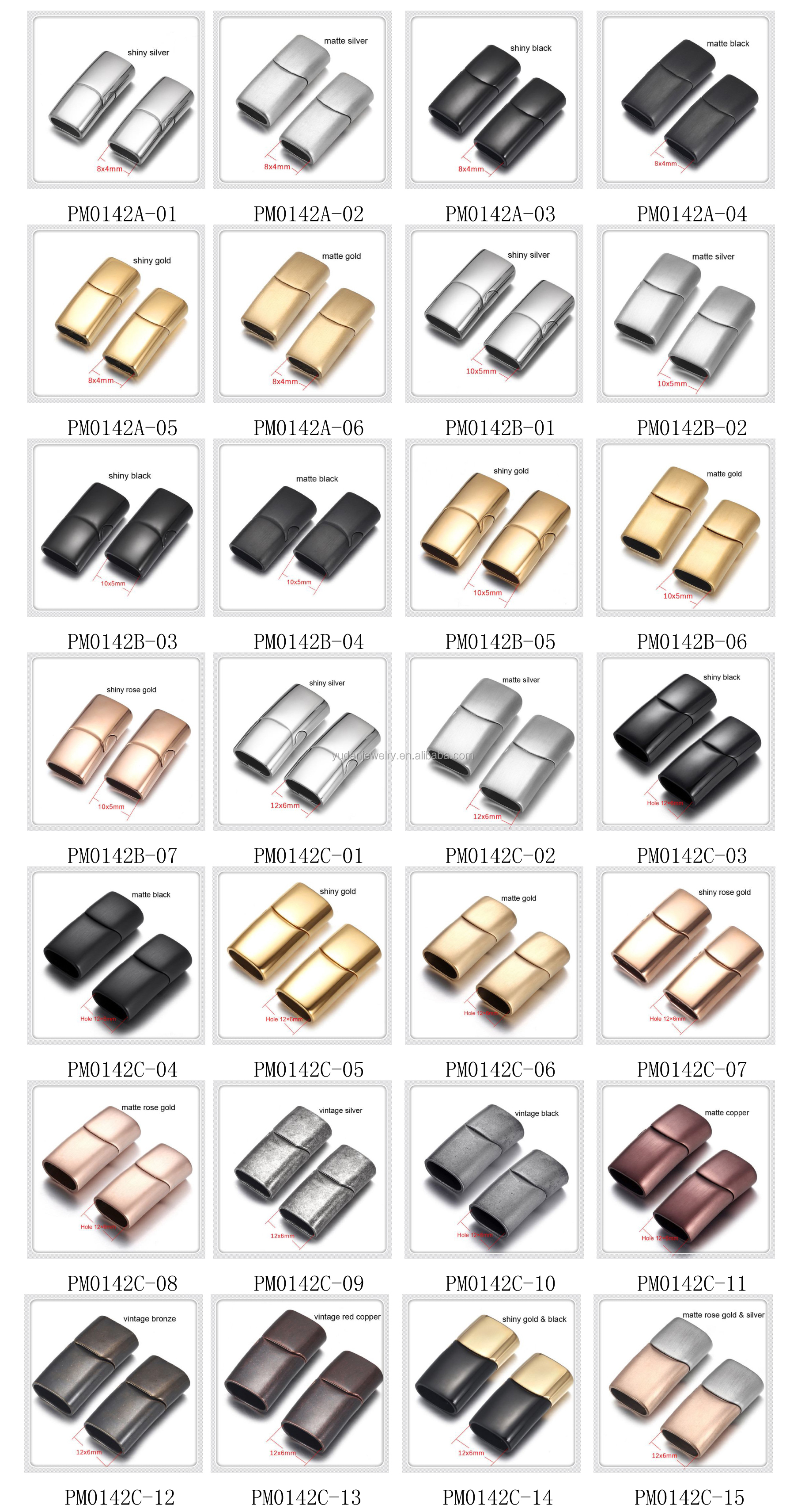 Factory Wholesale Stainless Steel Magnetic Clasp Jewelry