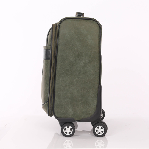 Airplane Boarding Portable Suitcase PU luggage