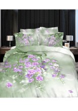 2014 latest Floral 3D Bedding set, flower 3D printed Duvet set