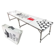 C13-BT8020 OEM & ODM Beer Pong Table and Bench Set for Outdoor Activities