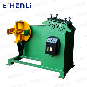 AAD NC 2 in 1 uncoiling and straightening machine with arm