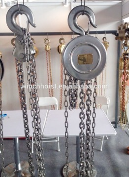 stainless steel manual chain blocks