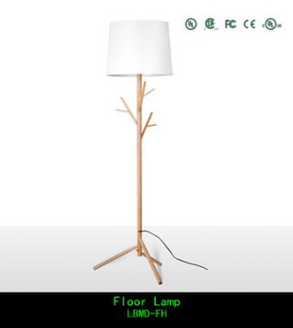 Stylish Wooden floor lamp