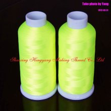 Fluorescence Polyester Embroidery Thread