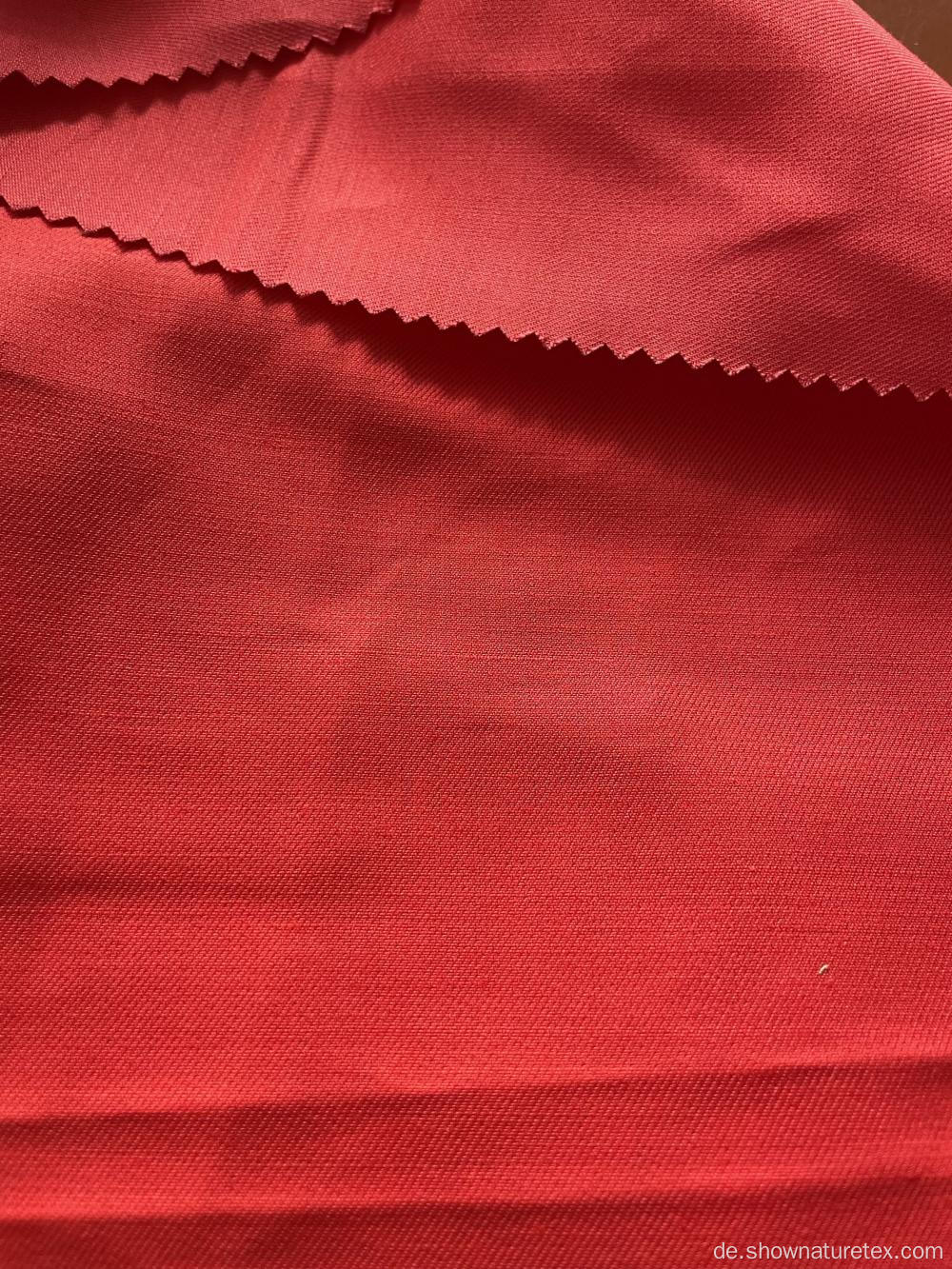 Rayon Ramie gemischte Twill -Stoff für die Sommer -Outwear der Dame