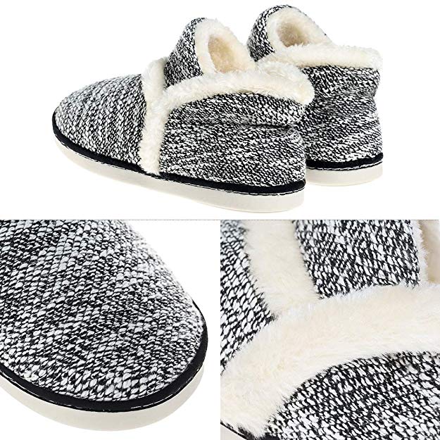 Winter Vintage Boot Womens Slippers Arctic Solid Indoor Outdoor House Shoes