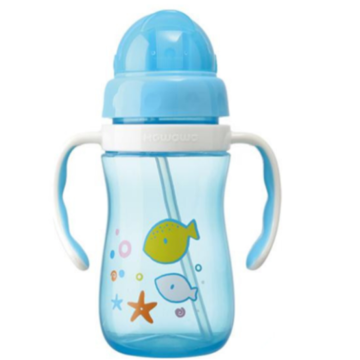 Bicchiere da allenamento per bebè in plastica per bambini 380ml