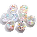 Kawaii Cute Loose Resin Round Clear Διάφορα Σχήματα Πούλιες Μέσα σε Όμορφα Κοίλα Καυτά Πουλάκια Ρητίνης Γούρια 100τμχ