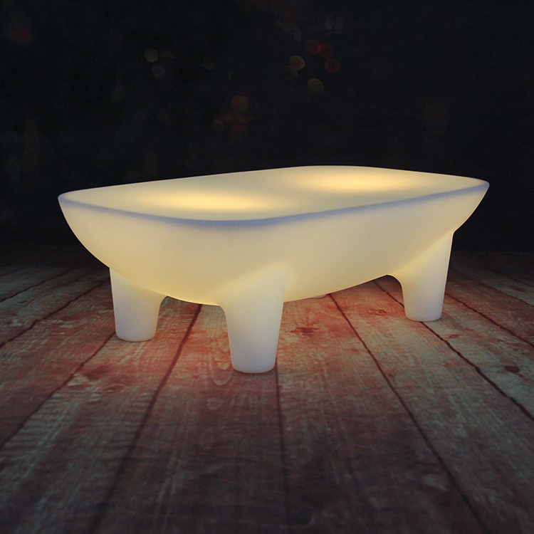 Plastic Illuminated Color Light Led Tables Indoor