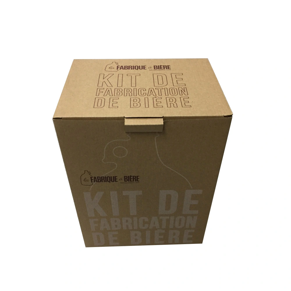 Customized Logo Printing Corrugated Paper Packing Box for Tea