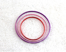 Customized Engraved Aluminum Bangle Sparkling Bangles